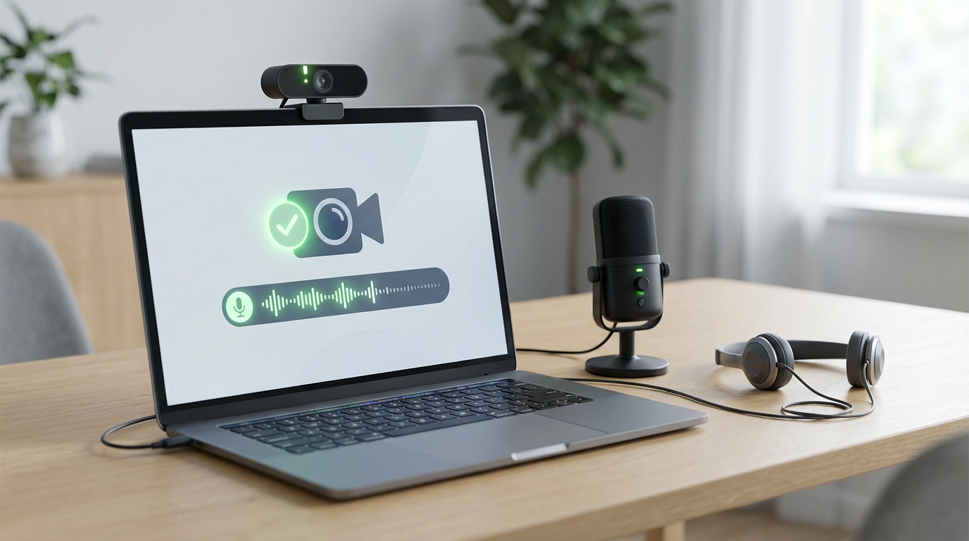 How to Test Your Webcam and Mic Before Making a Video Call