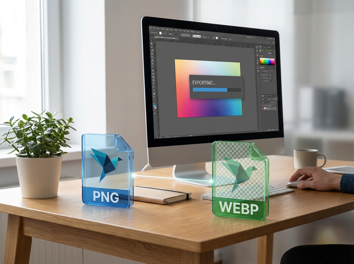 When you need clean exports, not another ‘Save As’ ritual: SuperPNG + WebPFormat
