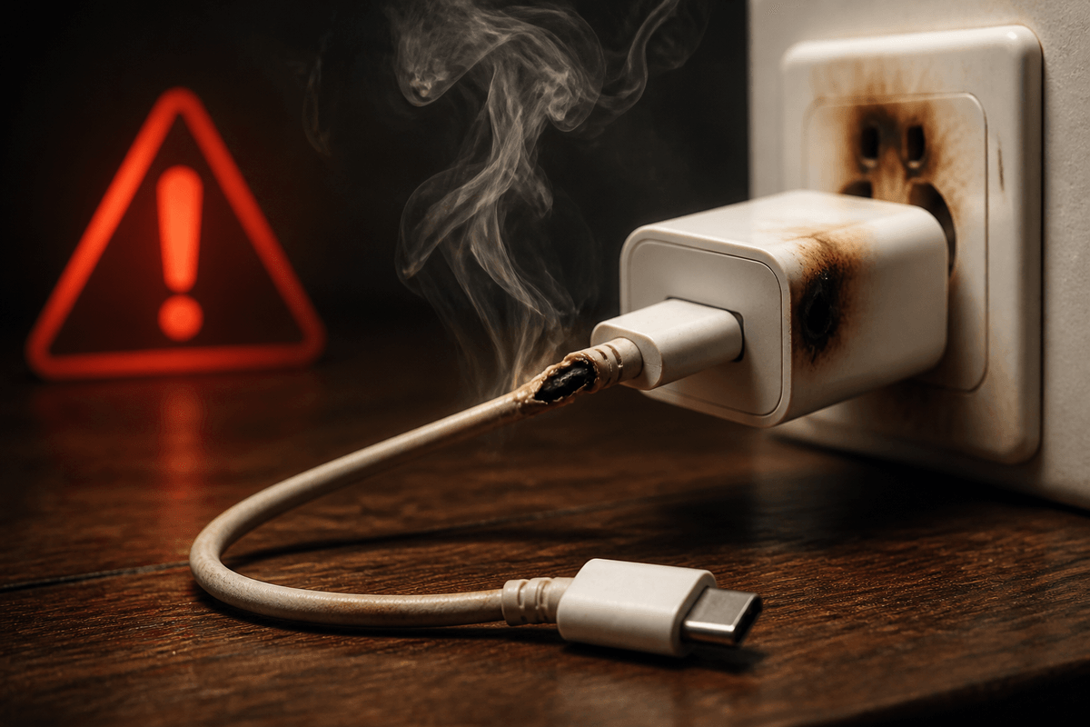 Your Charger Could Be a Fire Hazard—Here’s How to Find Out