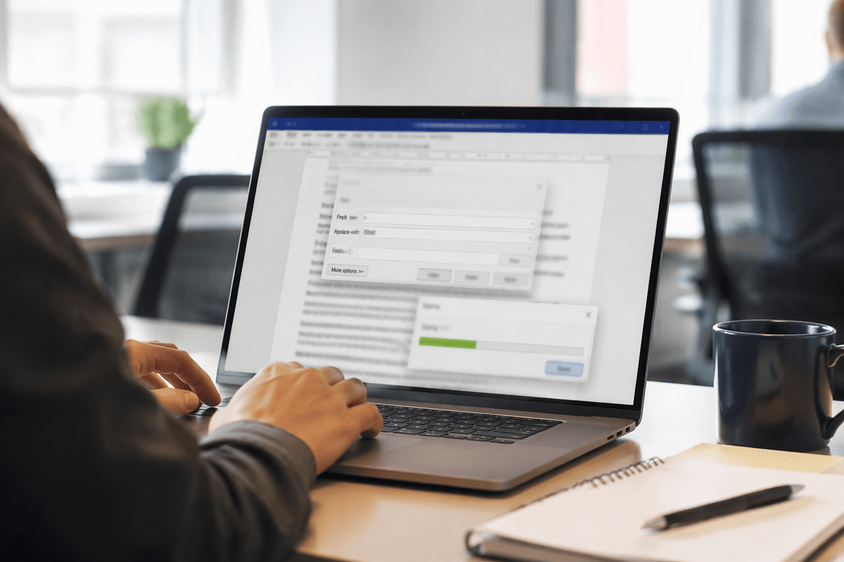 Search and replace like a pro, not a gambler