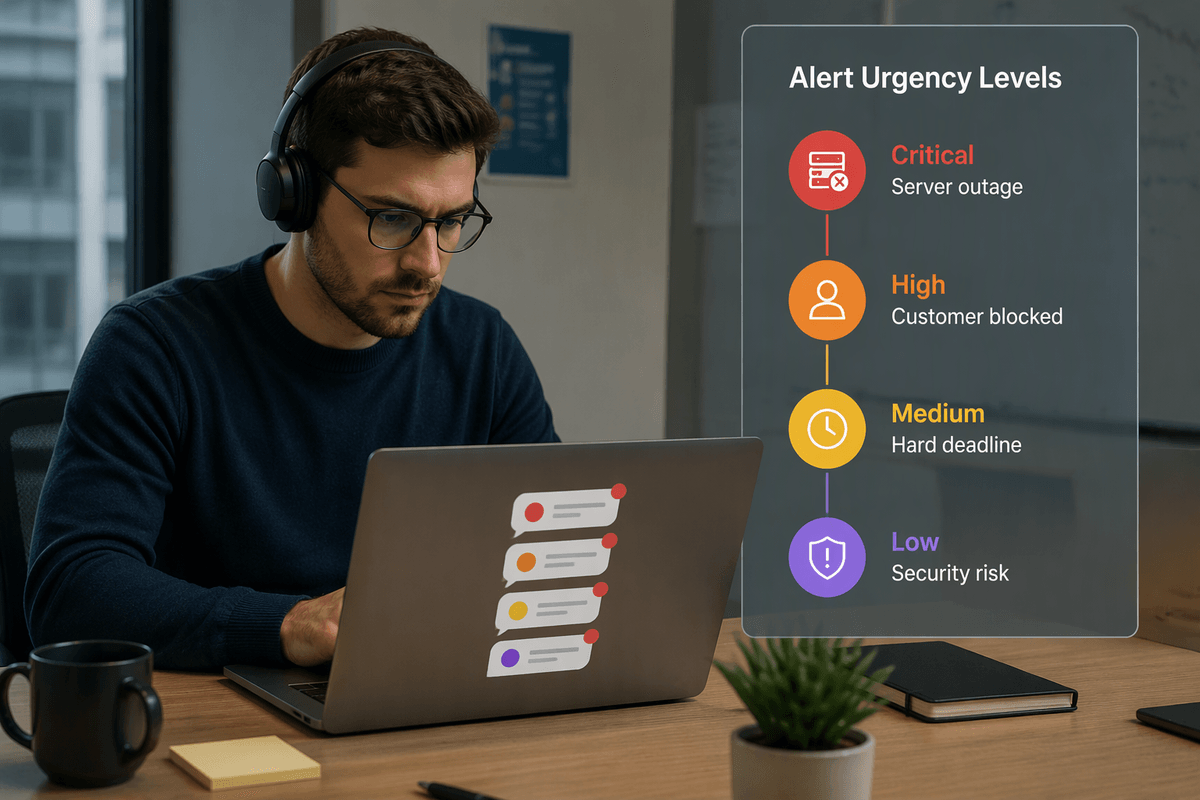 Figure out what “urgent” really means on your team