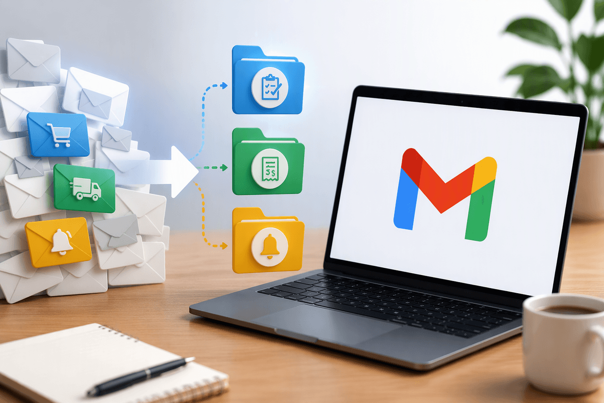 How to Create a Gmail Filter for Automatically Sorting Messages